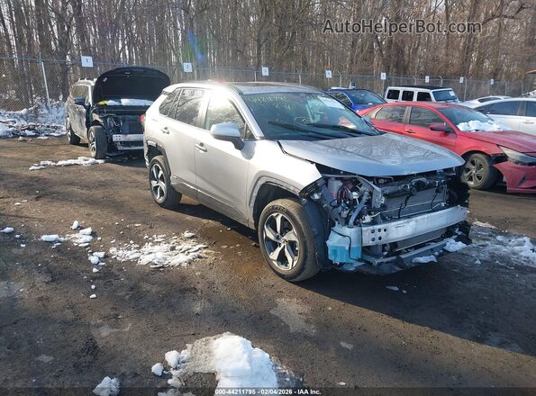 JTMAB3FV2SD256011 2025 TOYOTA RAV4 PLUG-IN HYBRID Silver Przód prawy