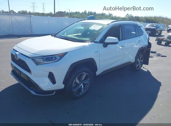 JTMAB3FV4MD066097 2021 TOYOTA RAV4 PRIME Белый Передняя левая четверть