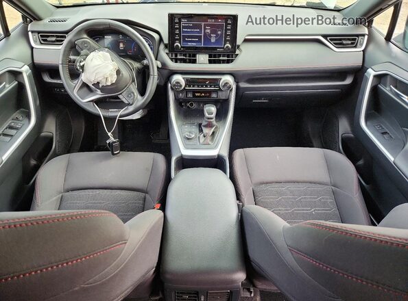 JTMAB3FV5ND083718 2022 TOYOTA RAV4 Угольный Вид панели приборов