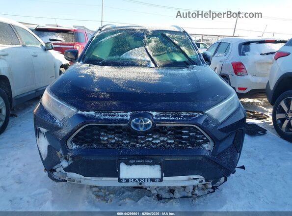 JTMAB3FV6MD031822 2021 TOYOTA RAV4 PRIME Blue Vista del cuadro de instrumentos