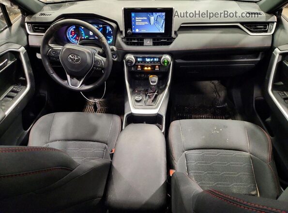 JTMAB3FV6SD236554 2025 TOYOTA RAV4 Серый Вид панели приборов