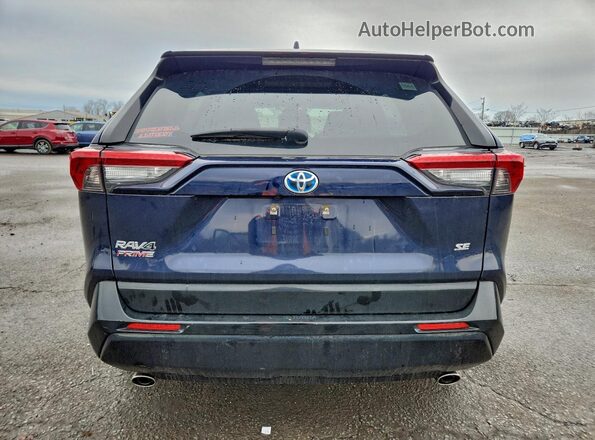 JTMAB3FV7MD017248 2021 TOYOTA RAV4 Синий Вид сзади
