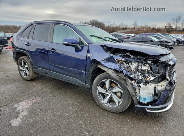 JTMAB3FV7MD017248 2021 TOYOTA RAV4 Синий Передняя правая четверть