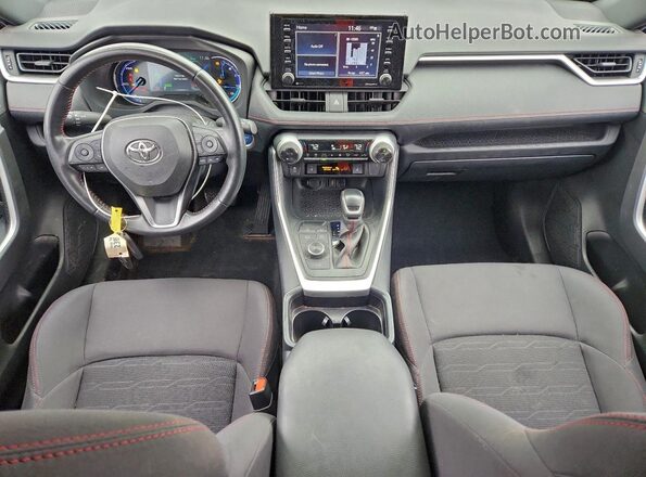JTMAB3FV7MD017248 2021 TOYOTA RAV4 Синий Вид панели приборов