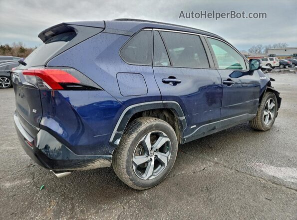 JTMAB3FV7MD017248 2021 TOYOTA RAV4 Синий Задняя правая четверть