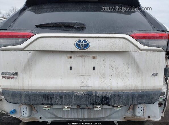 JTMAB3FV8MD010065 2021 TOYOTA RAV4 PRIME White Widok z przodu