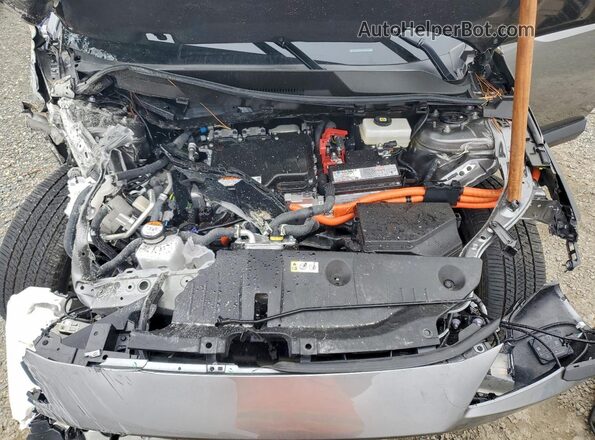 JTMABABA0SA100414 2025 SUBARU SOLTERRA Silver Vista del compartimento del motor