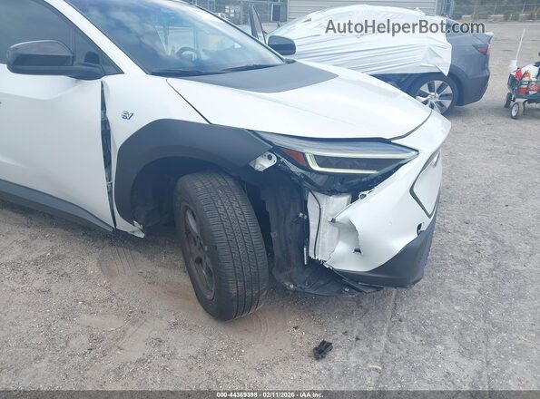 JTMABABA1SA101605 2025 SUBARU SOLTERRA White Widok z przodu
