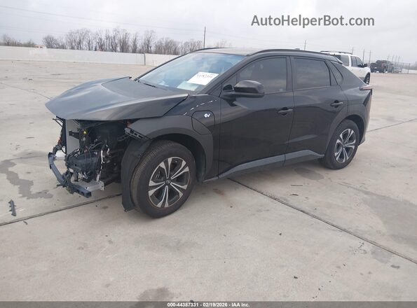 JTMABABA1SA105704 2025 SUBARU SOLTERRA Черный Передняя левая четверть