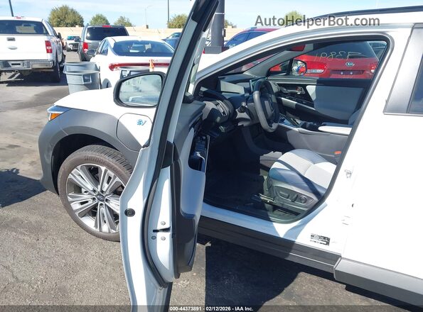 JTMABABA1SA106836 2025 SUBARU SOLTERRA Белый Вид салона спереди