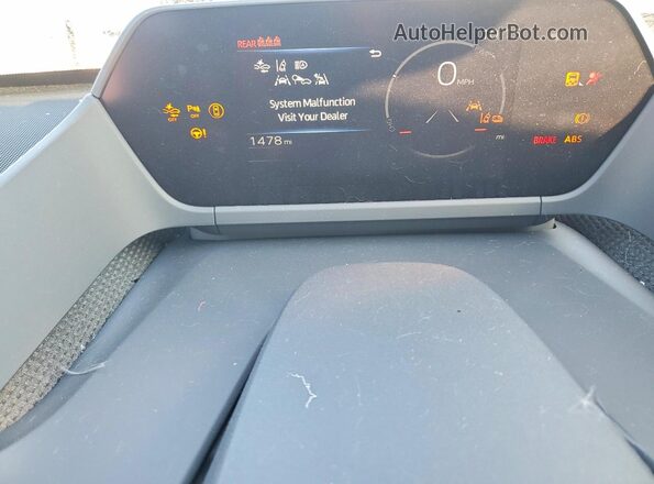 JTMABABA2SA093045 2025 SUBARU SOLTERRA Gray Vista del cuadro de instrumentos