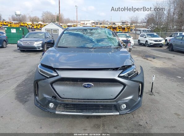 JTMABABA6PA020297 2023 SUBARU SOLTERRA Silver Widok zestawu wskaźników