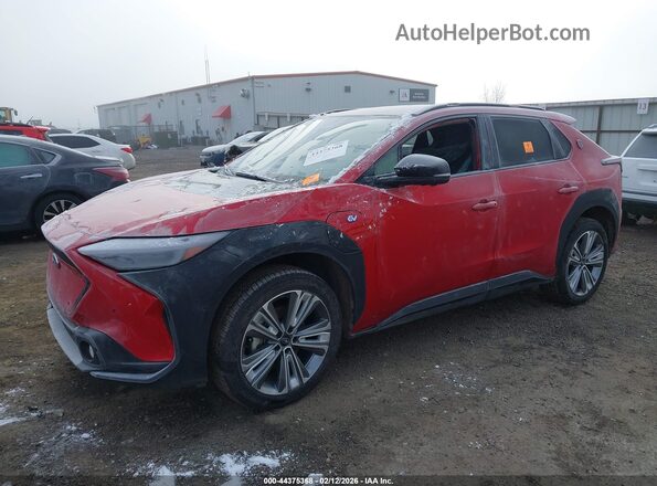 JTMABABA6SA094487 2025 SUBARU SOLTERRA Red Передня ліва чверть