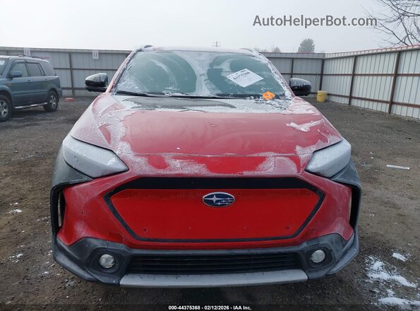 JTMABABA6SA094487 2025 SUBARU SOLTERRA Red Вид щитка приладів