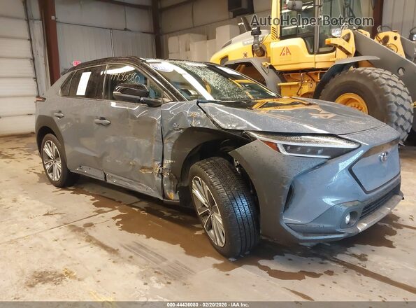 JTMABABAXRA036909 2024 SUBARU SOLTERRA Серый Передняя правая четверть