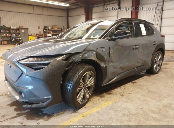 JTMABABAXRA036909 2024 SUBARU SOLTERRA Серый Передняя левая четверть