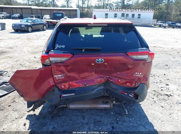 JTMB6RFV7ND053468 2022 TOYOTA LE Красный Вид спереди