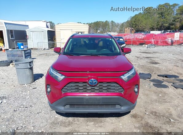 JTMB6RFV7ND053468 2022 TOYOTA LE Красный Вид щитка приборов