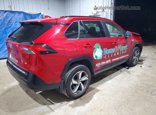 JTMCB3FV2MD023953 2021 TOYOTA RAV4 Red უკანა მარჯვენა