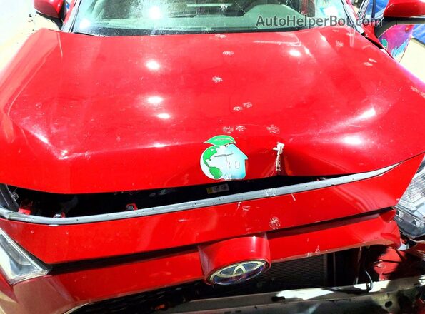 JTMCB3FV2MD023953 2021 TOYOTA RAV4 Red ძრავის განყოფილების ხედი