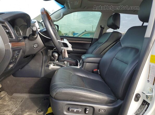 JTMCY7AJ5L4089406 2020 TOYOTA LAND White Widok wnętrza z przodu