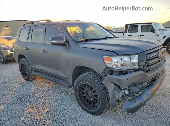 JTMCY7AJ9G4041235 2016 TOYOTA LAND Угольный Передняя правая четверть