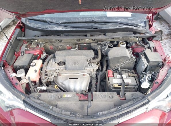 JTMDFREV6JD240544 2018 TOYOTA LIMITED Red უკანა ხედი