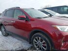 2018 Toyota Rav4 Limited Red vin: JTMDFREV6JD240544