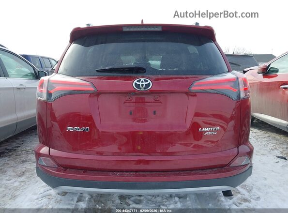 JTMDFREV6JD240544 2018 TOYOTA LIMITED Red 