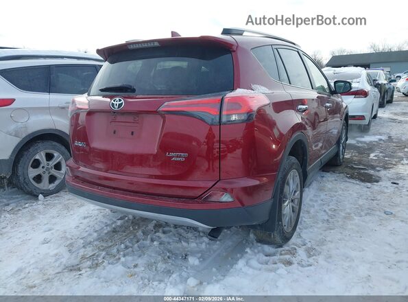 JTMDFREV6JD240544 2018 TOYOTA LIMITED Red უკანა მარჯვენა