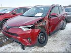 2018 Toyota Rav4 Limited Red vin: JTMDFREV6JD240544