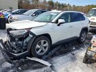 2019 Toyota Rav4 Limited White vin: JTMDWRFV8KD042645