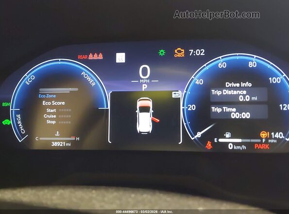 JTME6RFV0RD551160 2024 TOYOTA RAV4 HYBRID White Widok tylnych siedzeń