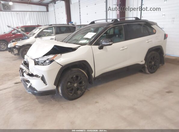 JTME6RFV0RD551160 2024 TOYOTA RAV4 HYBRID White Przód lewy