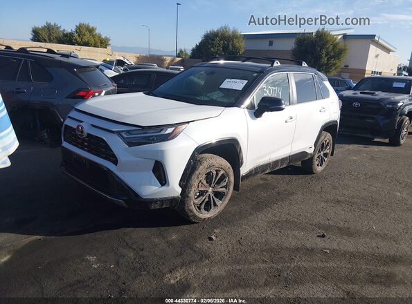 JTME6RFV0SJ076861 2025 TOYOTA RAV4 HYBRID Белый Передняя левая четверть