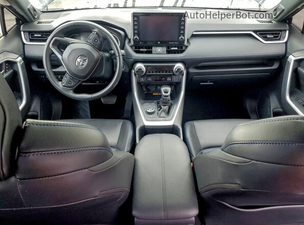 JTME6RFV3ND522052 2022 TOYOTA RAV4 Серый Вид панели приборов
