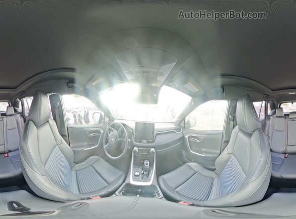 JTME6RFV3ND522052 2022 TOYOTA RAV4 Серый Панорамный вид салона 360°