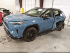 2025 Toyota Rav4 Hybrid Xse Blue vin: JTME6RFV3SD576575