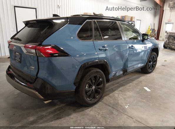 JTME6RFV3SD576575 2025 TOYOTA RAV4 HYBRID Blue Rear right
