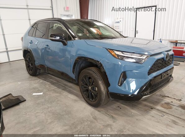 JTME6RFV3SD576575 2025 TOYOTA RAV4 HYBRID Blue Front right