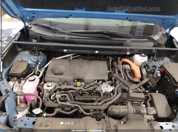 JTME6RFV3SD576575 2025 TOYOTA RAV4 HYBRID Blue Rear view