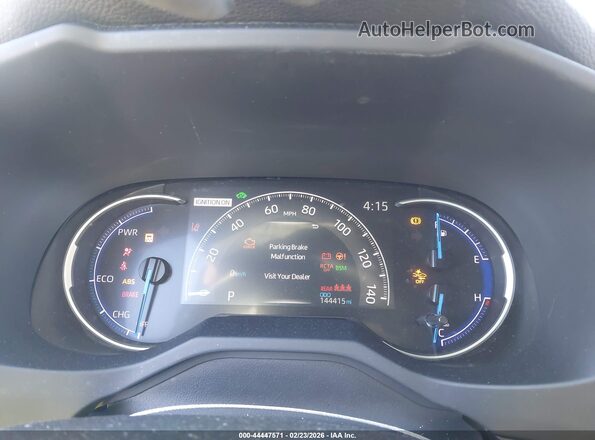 JTME6RFV5LD501992 2020 TOYOTA RAV4 HYBRID Gray Вид задніх сидінь