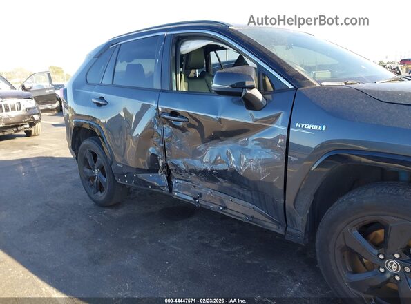 JTME6RFV5LD501992 2020 TOYOTA RAV4 HYBRID Gray Вид спереду