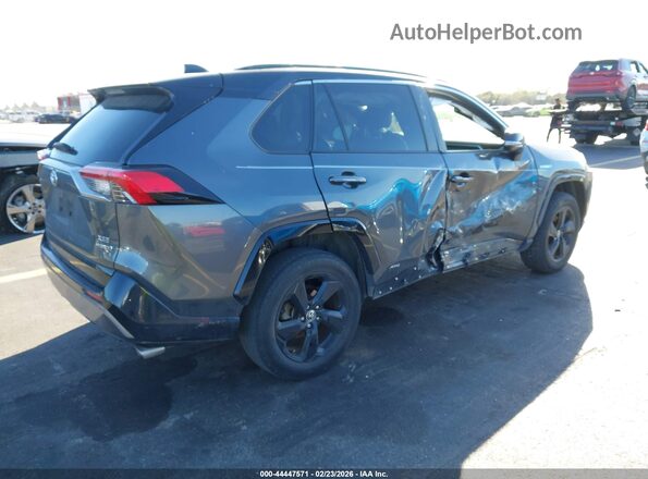 JTME6RFV5LD501992 2020 TOYOTA RAV4 HYBRID Gray Задня права чверть