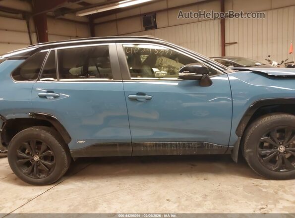 JTME6RFV6PD536837 2023 TOYOTA RAV4 HYBRID Blue Панорамний вид салону 360°