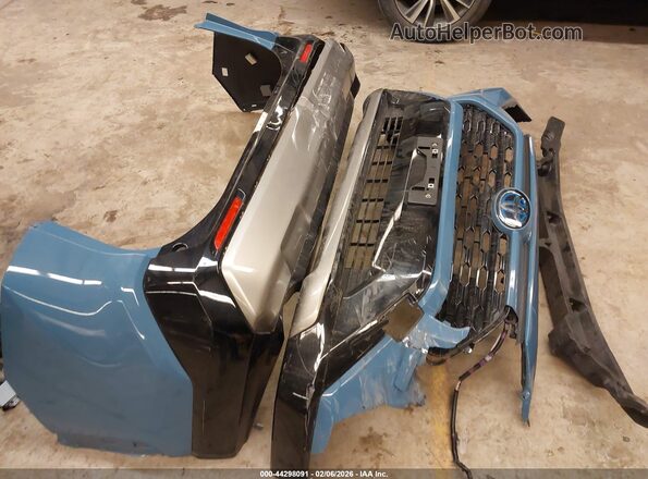 JTME6RFV6PD536837 2023 TOYOTA RAV4 HYBRID Blue Вид щитка приладів