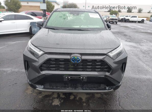 JTME6RFV6PJ034914 2023 TOYOTA RAV4 HYBRID Gray Widok wnętrza z tyłu
