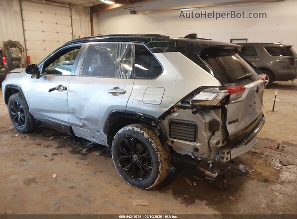 JTME6RFV7NJ019464 2022 TOYOTA RAV4 HYBRID Серебряный Задняя левая четверть