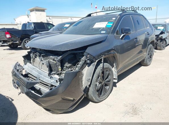 JTME6RFV7PD546132 2023 TOYOTA RAV4 HYBRID Gray Vista tres cuartos delantera izquierda