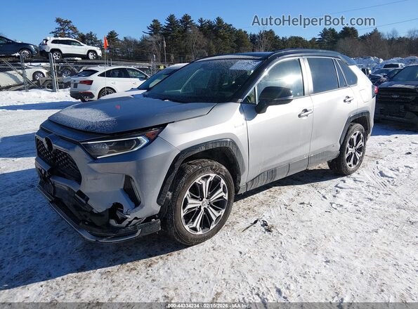 JTMEB3FV0MD011678 2021 TOYOTA RAV4 PRIME Серебряный Передняя левая четверть